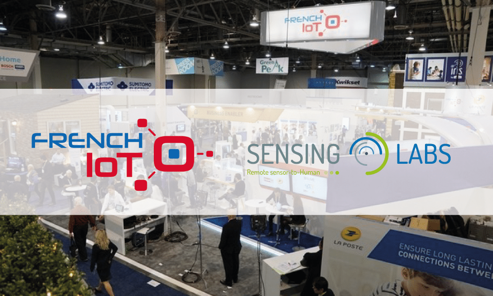 Sensing labs, laureat of the French IoT by La Poste challenge.