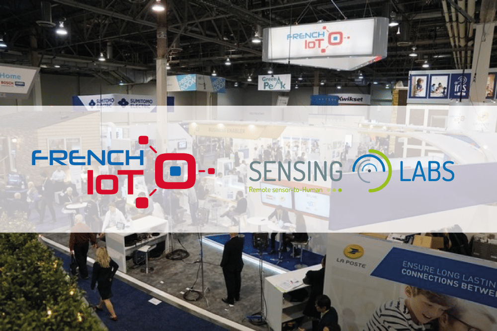 Sensing labs, laureat of the French IoT by La Poste challenge.